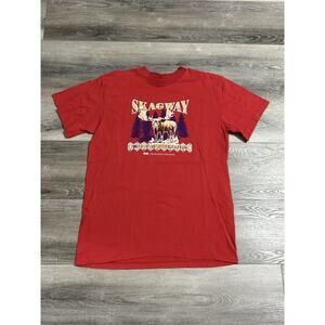 Vintage 90s Princess Cruises Skagway Alaska Graphic Nature Shirt - Men’s XL